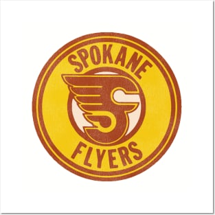 Defunct Spokane Flyers Hockey Team Posters and Art